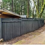 Steel Privacy good Neighbor fencing