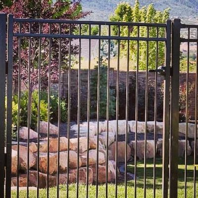 Unlike wrought iron that rusts and wears our our ornamental iron fences a built to stand the tests of time. Built