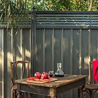 Best Vinyl colorbond steel fence